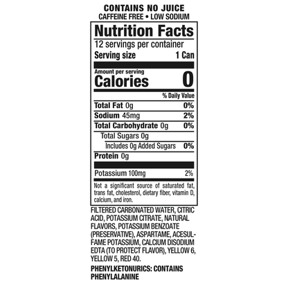 7UP Tropical Zero 12pk 12oz Can
