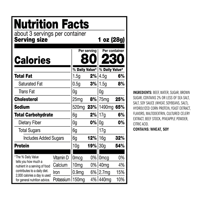 Jack Link's Original Beef Jerky 2.85oz