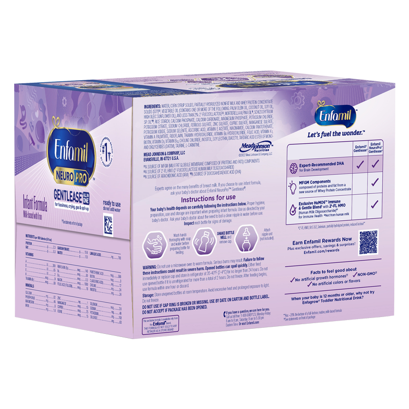 Enfamil Gentlease NeuroPro Ready to Feed 6/6oz - Enfamil
