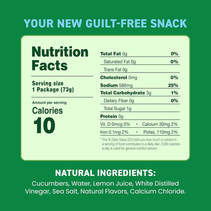 Freestyle Snacks Classic Dill Pickle Chips 3.5oz