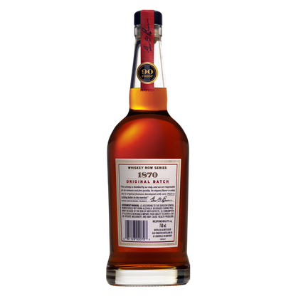 Old Forester Whiskey Row Series: 1870 Original Batch Kentucky Straight Bourbon Whisky, 750 mL Bottle, 90 Proof