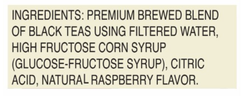 AriZona Raspberry Tea 22oz Can
