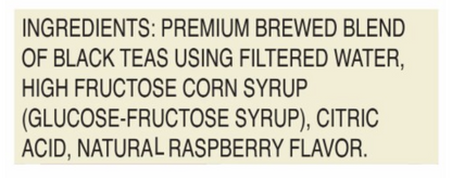 AriZona Raspberry Tea 22oz Can