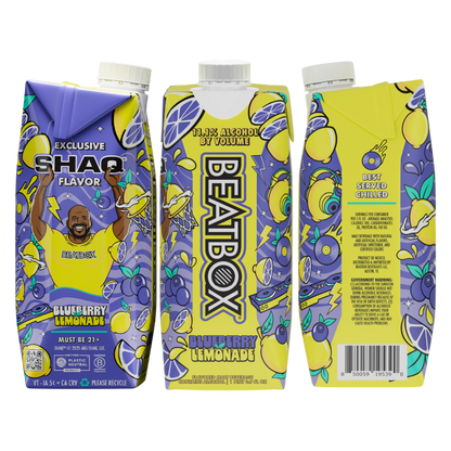 BeatBox Blueberry Lemonade 4pk 500ml