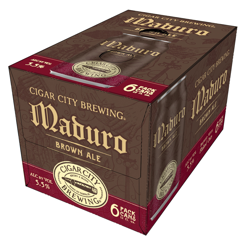 Cigar City Maduro Brown Ale 6pk 12oz Can 5.5% ABV