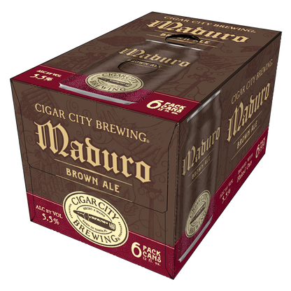 Cigar City Maduro Brown Ale 6pk 12oz Can 5.5% ABV