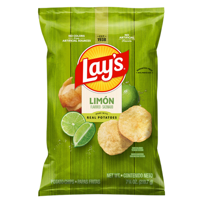 Lay's Potato Chip Limon 7.75oz