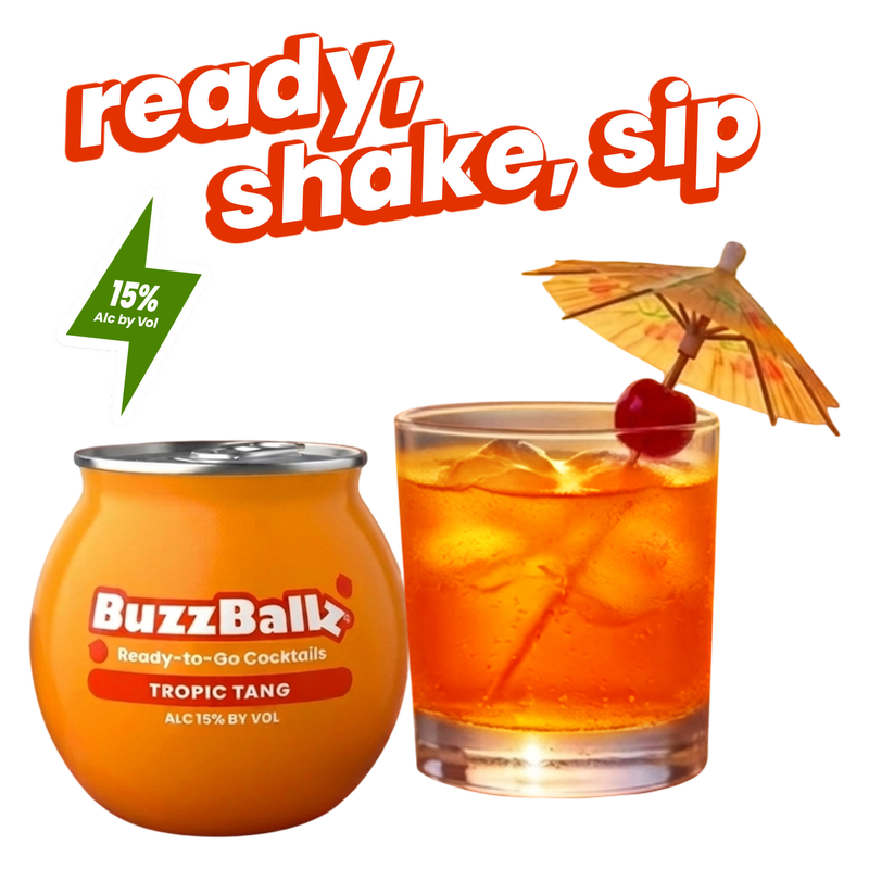 Buzzballz Tropical Tang 187ml