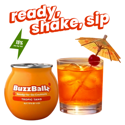 Buzzballz Tropical Tang 187ml