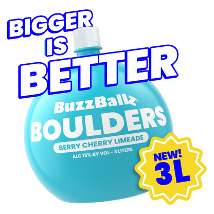 BuzzBallz Boulders Berry Cherry Limeade 3L Bottle