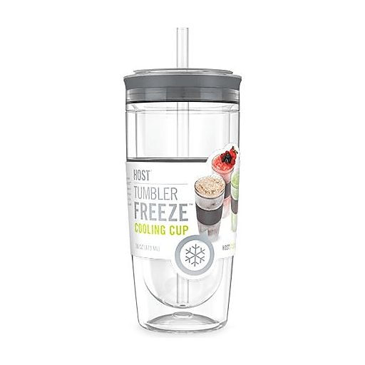 Host Freeze Tumbler with Straw 16 oz