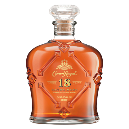 Crown Royal Aged 18 Years Extra Rare Blended Canadian Whisky 750ml (80 proof)
