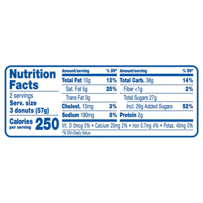 Hostess Donettes Churro Donut, 4 oz