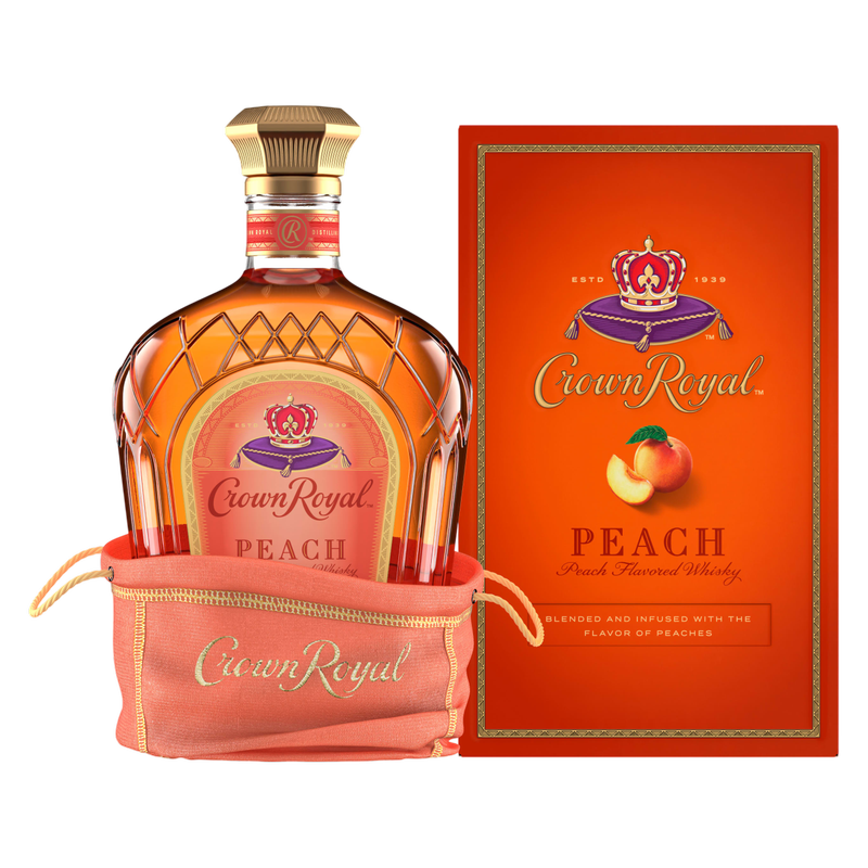 Crown Royal Peach Whisky 750ml (70 Proof)