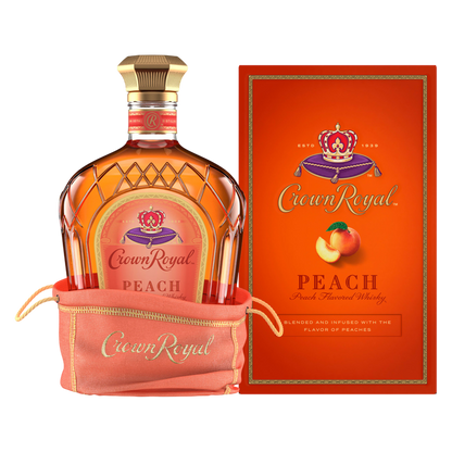 Crown Royal Peach Whisky 750ml (70 Proof)
