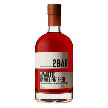 2Bar Amaretto Barrel Finish Bourbon 750ml (90 Proof)