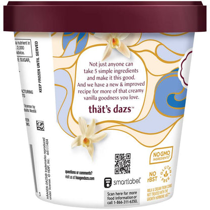 Haagen-Dazs Vanilla Ice Cream Pint