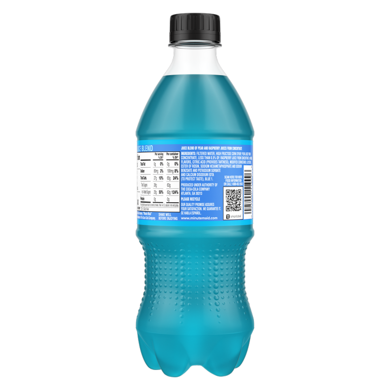 Minute Maid Blue Raspberry 20oz Btl