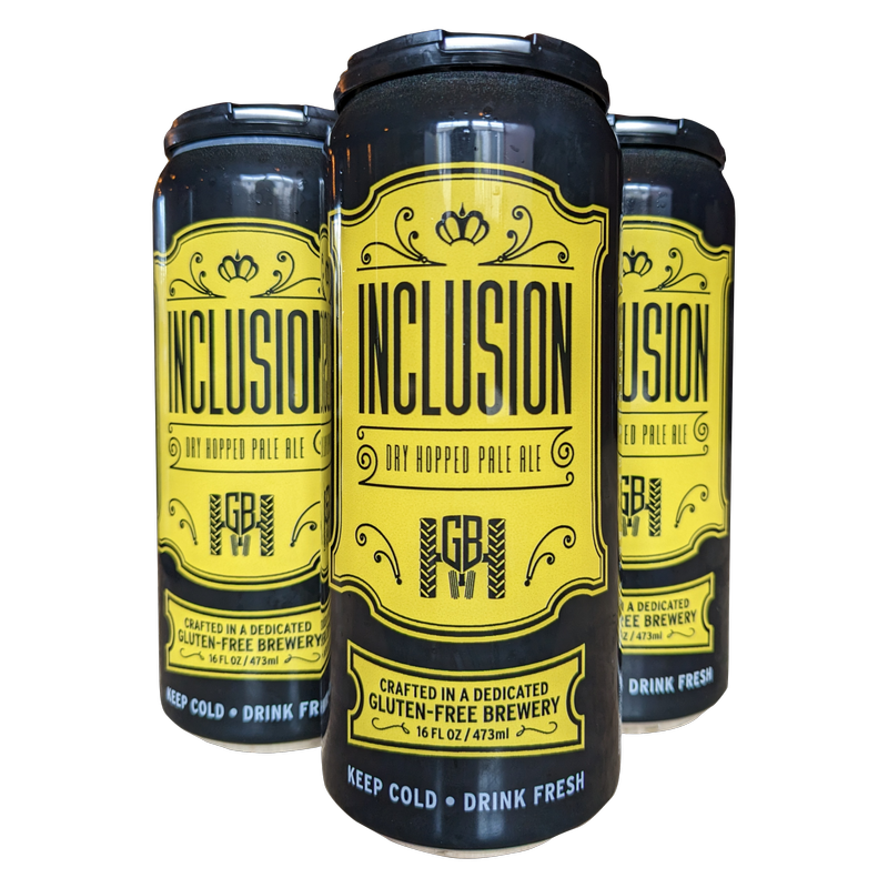 Ground Breaker Inclusion Pale Ale Gluten Free 4pk 16oz Can