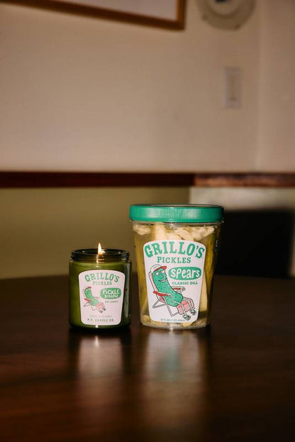 Grillo's Pickle Scented 7.2oz Soy Candle
