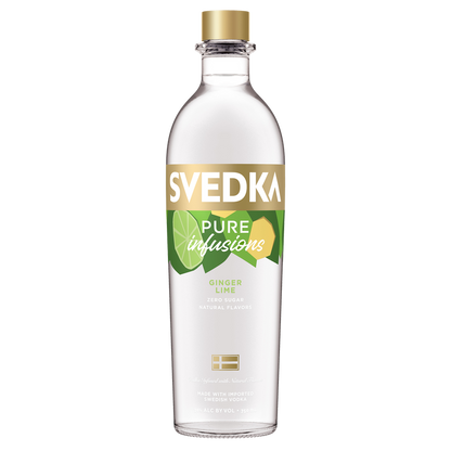 Svedka Pure Infusions Ginger Lime Vodka 750ml (70 proof)