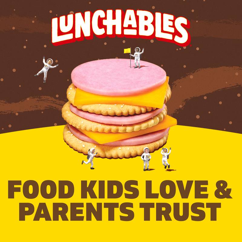 Lunchables Ham & Cheddar Cracker Stackers -  3.2oz