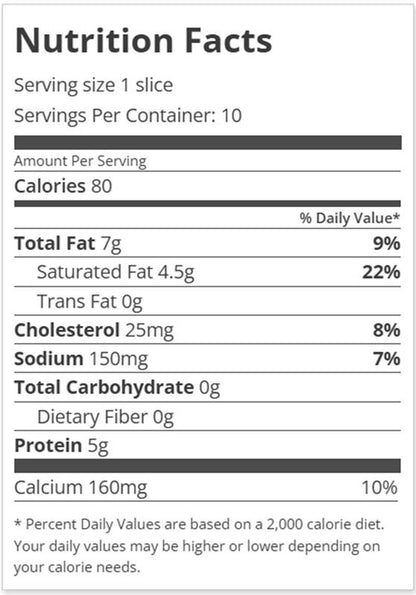 Essential Everyday Muenster Cheese Slices - 8oz