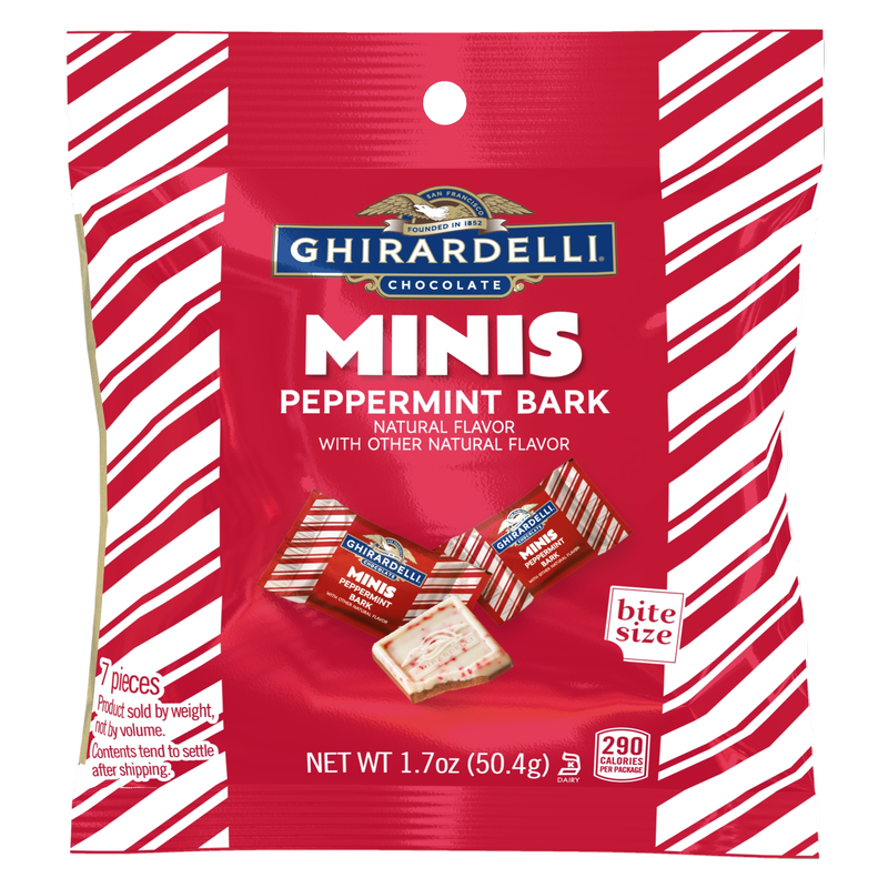 Ghirardelli Peppermint Bark Minis, 1.7oz