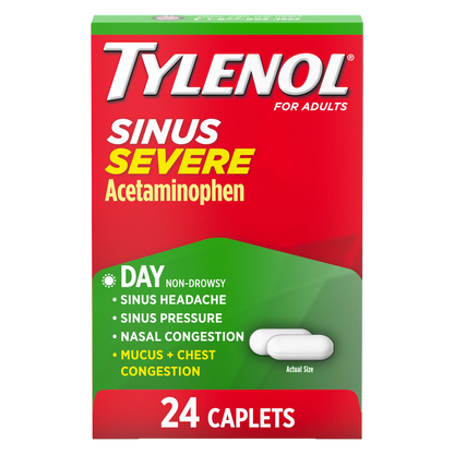Tylenol Sinus Severe Capsules 24ct