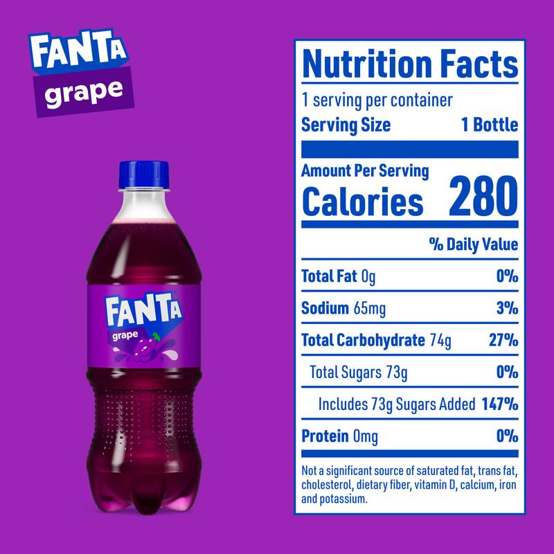 Fanta Grape 20oz Btl