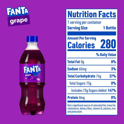Fanta Grape 20oz Btl