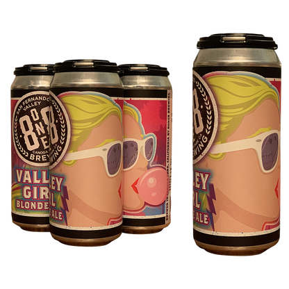 8One8 Brewing Valley Girl Blonde Ale 4pk 16oz