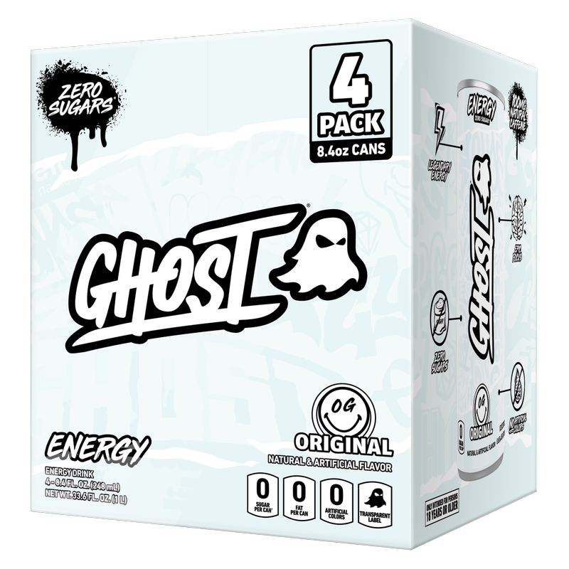GHOST Energy Zero Sugar OG 4pk 8.4oz Can
