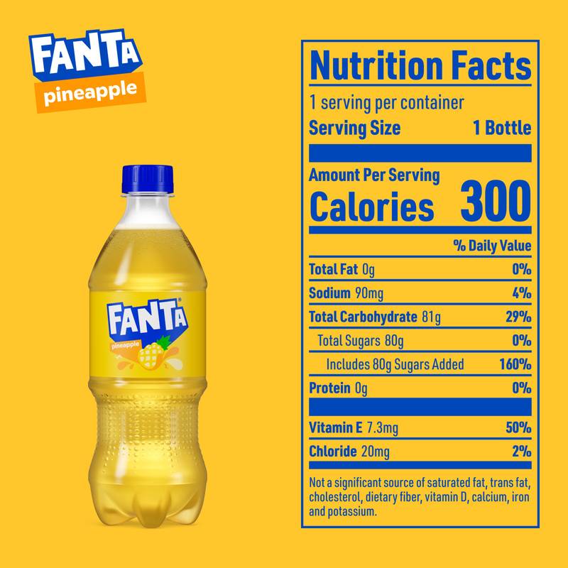 Fanta Pineapple 20oz Btl