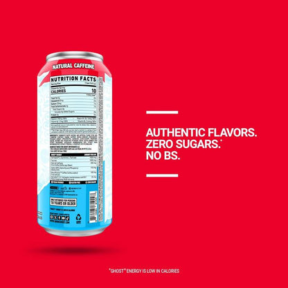 GHOST Energy Zero Sugar 'Merica Pop 16oz Can