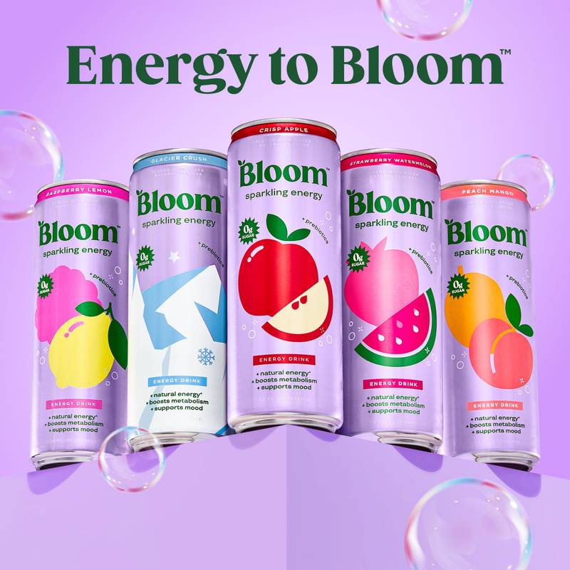 Bloom Energy Cherry Lime 12oz Can