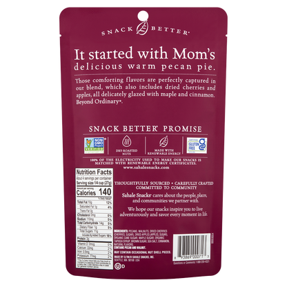 Sahale Maple Glazed Pecans Mix 4oz