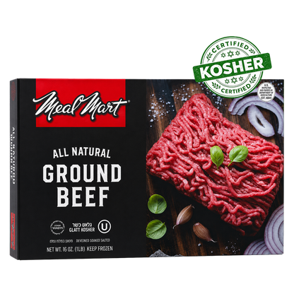 Meal Mart Kosher Ground Beef - 1lb