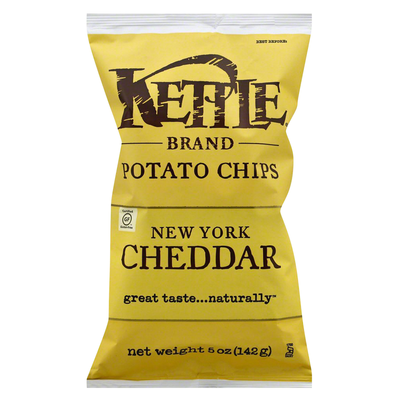 Kettle Brand New York Cheddar Potato Chips 5oz