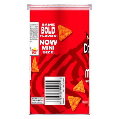 Doritos Nacho Cheese Minis Can, 1.95 oz