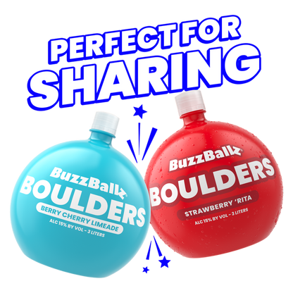 BuzzBallz Boulders Strawberry Rita 3L Bottle