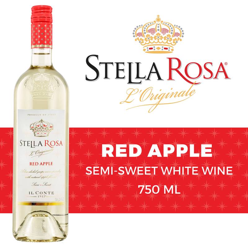 Stella Rosa Red Apple 750ml - Stella Rosa – BevMo!