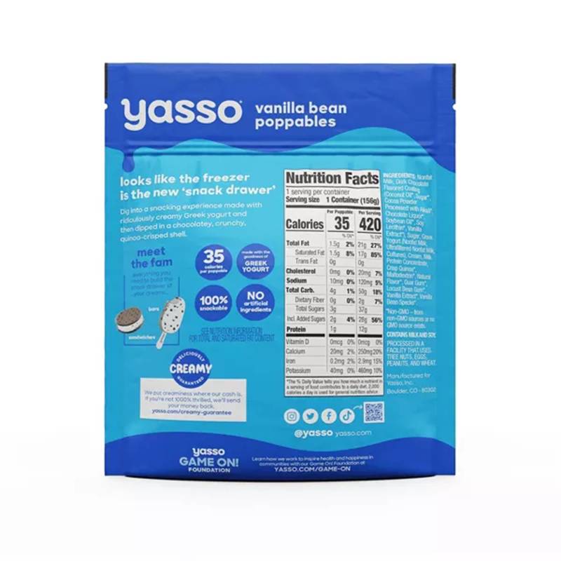 Yasso Vanilla Bean Poppables - Yasso – BevMo!