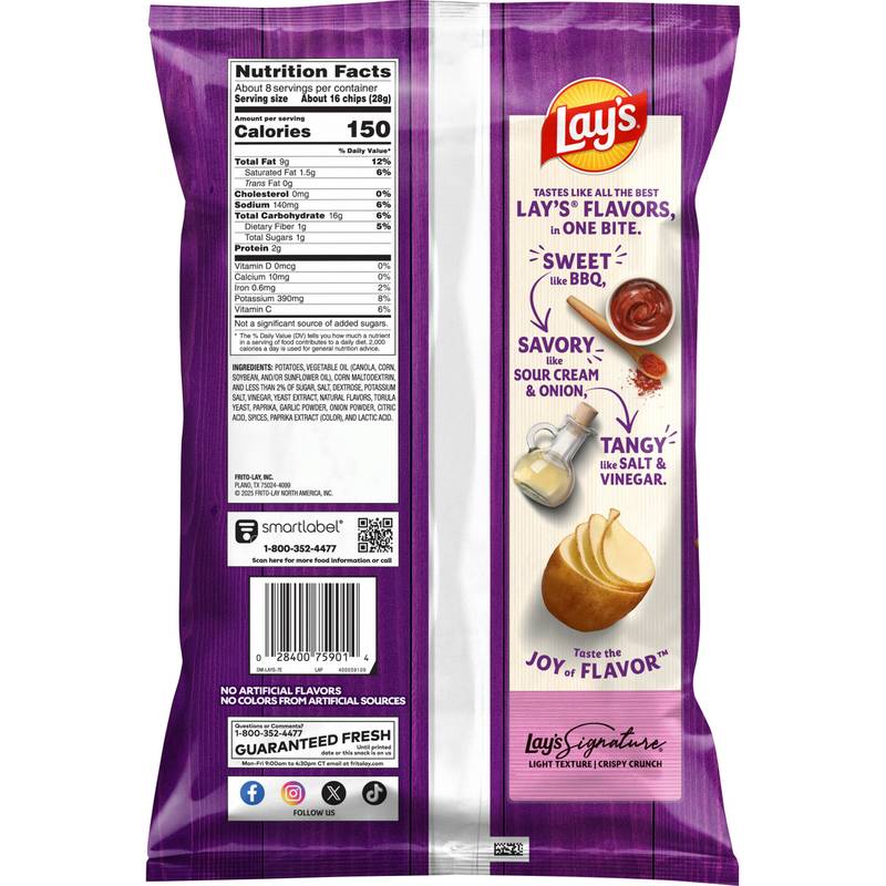 Lay's All Dressed 7.75oz