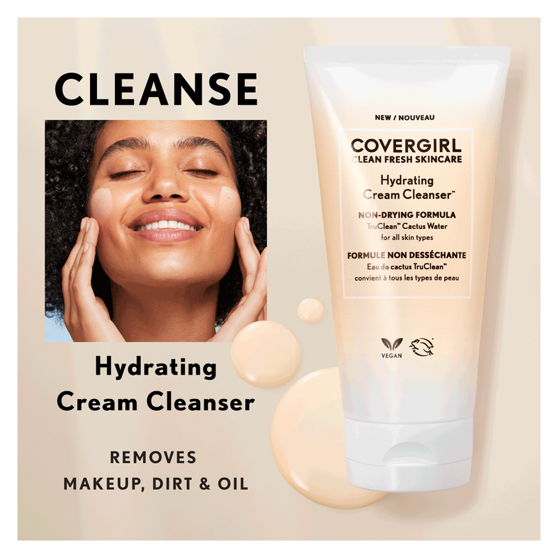 covergirl succulent citrus Covergirl Clean Fresh Skincare Hydrating Cream Cleanser
