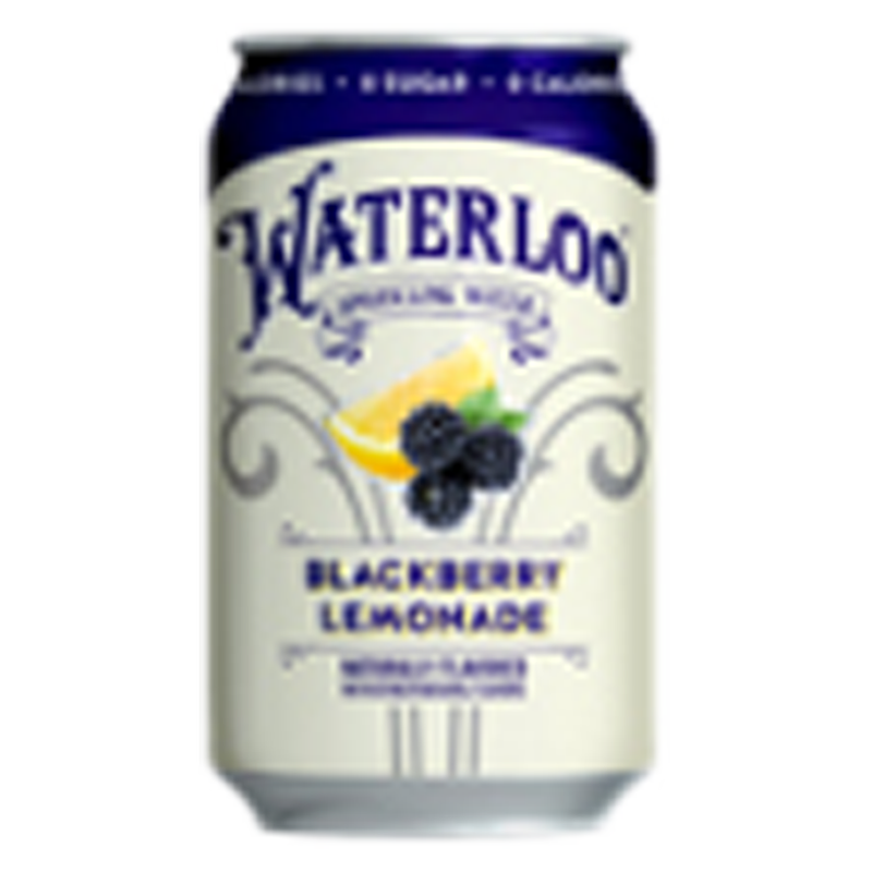 Waterloo 12pk Sparkling Blackberry Lemonade Water 12oz Can