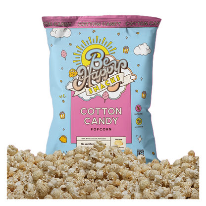 Be Happy Popcorn Cotton Candy 5oz
