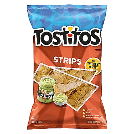 Tostitos Strips Tortilla Chips 13oz