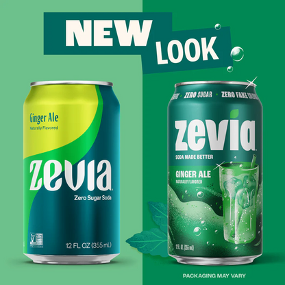Zevia Ginger Ale 6pk 12oz Can