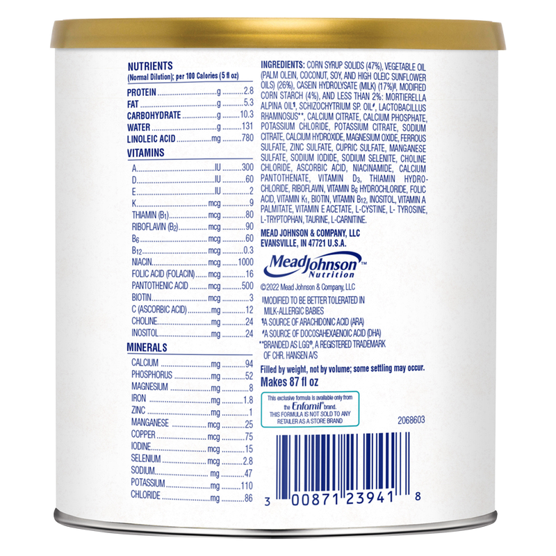 Enfamil Nutramigen with Enflora LGG Formula Powder 12.6oz